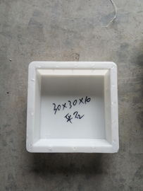 Chine Les moules carrés plats de pierre de patio concret, tuile en béton moule 30 * 30 * 10cm fournisseur