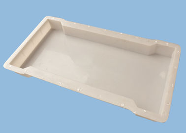 Chine Moules en plastique de ciment de moules de couvertures de la Manche avec le trou de fuite de l'eau 40 * 80 * 6cm fournisseur